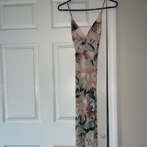 Formal floral dress